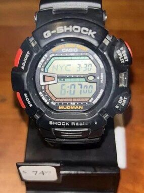Casio G-SHOCK Mudman G-9000 Black Red Watch
